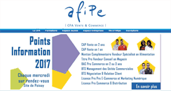Desktop Screenshot of afipe.fr